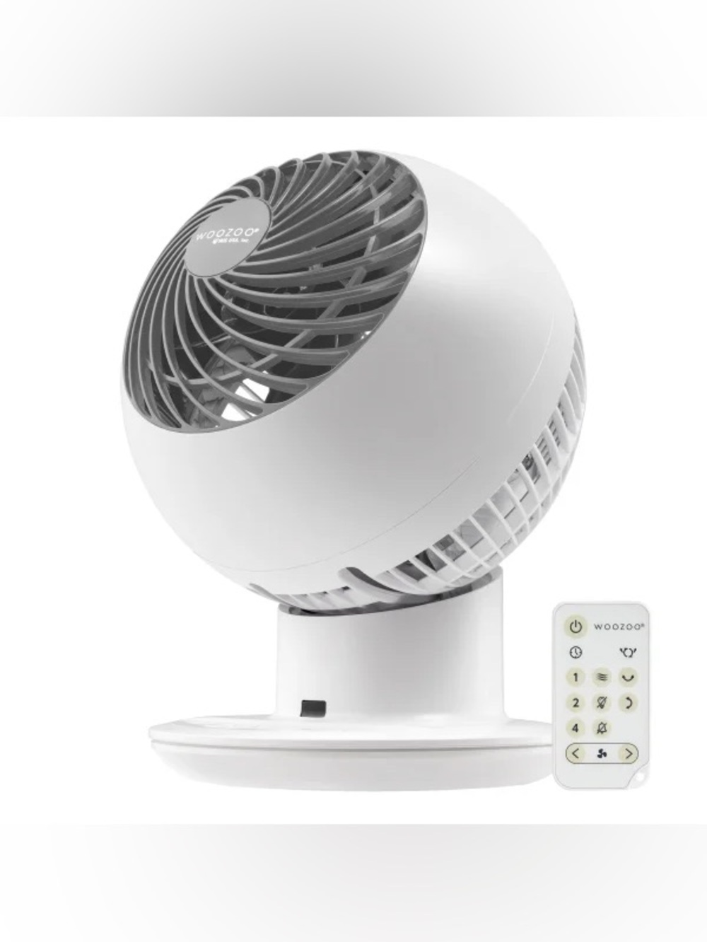 Woozoo 5 Speed Oscillating Air Circulator with Remote